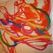 Geest, acryl op schildersdoek, 2,14  x 2,59 m © Janet Blanken 2011